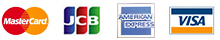 mastercard JCB american express VISA